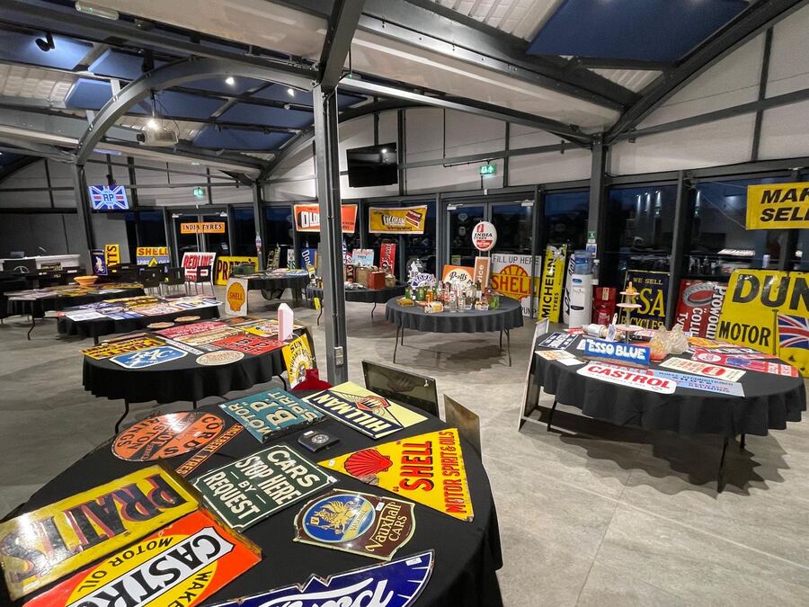 The Automobilia & Petroliana Auction: Enamel Advertising Signs, Petrol Globes & Vintage Motoring Memorabilia
